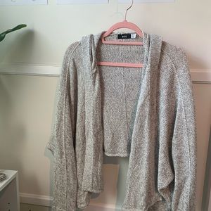 BDG Knit Cardigan w Hood
